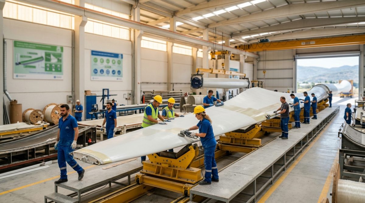Nordex Menemen fabrikasında yıl sonuna kadar tam kapasiteye ulaşacak