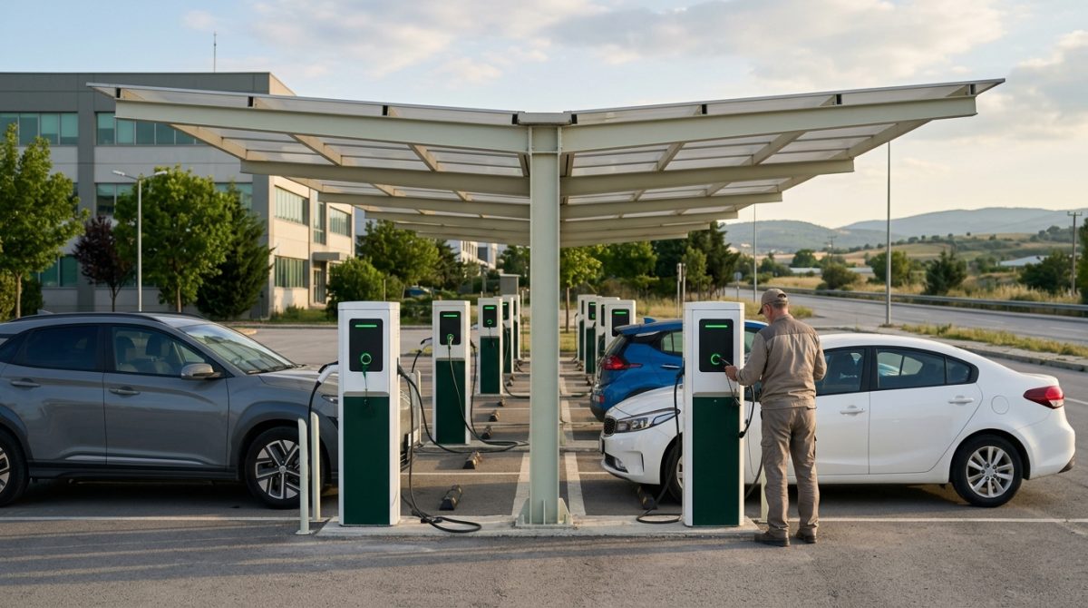 Türkiye'de elektrikli araç şarj noktası sayısı eylülde 48 bin 971'e ulaştı