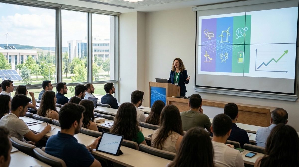 Uşak Üniversitesi'nde enerji dönüşümü ve yeşil mutabakat süreci ele alındı